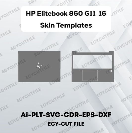 HP Elitebook 16 860 G11 Vector Skin Cut Files