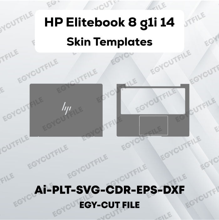 HP Elitebook 8 g1i 14 Vector Skin Cut Files