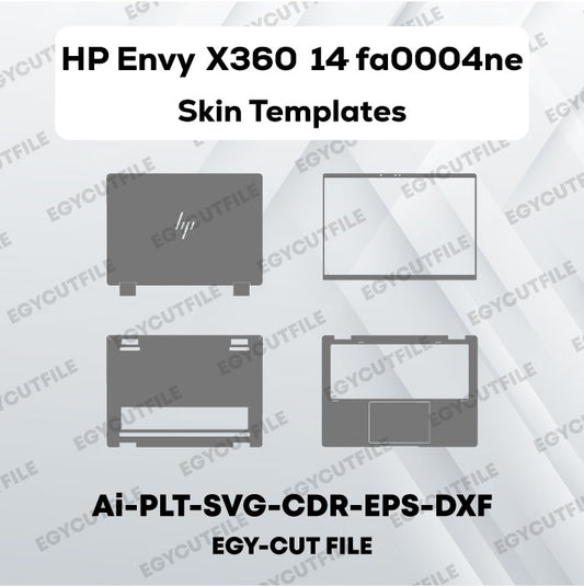 HP Envy X360 2-in-1 14-fa0004ne Vector Skin Cut Files