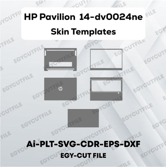 HP Pavilion 14-DV0024NE Vector Skin Cut Files