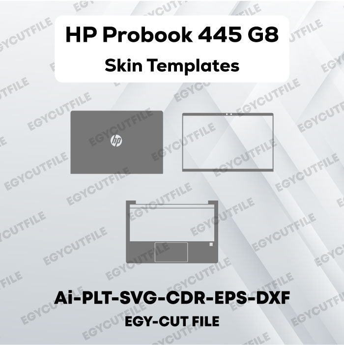 HP Probook 445 G8 Vector Skin Cut Files