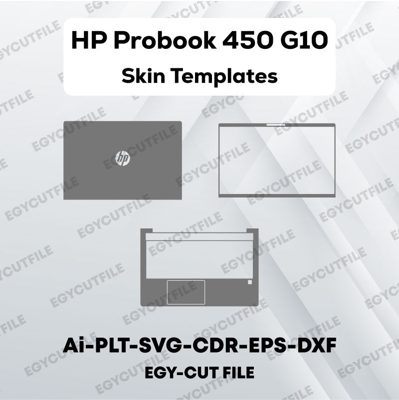 HP Probook 450 G10 Vector Skin Cut Files