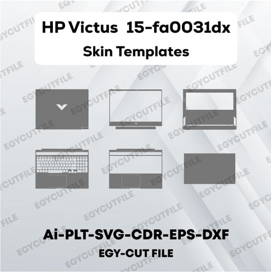 HP Victus 15-FA0031DX Vector Skin Cut Files