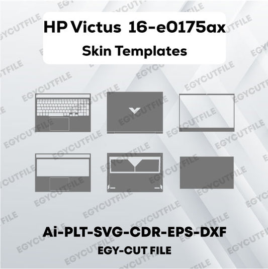 HP Victus 16-E0175AX Vector Skin Cut Files