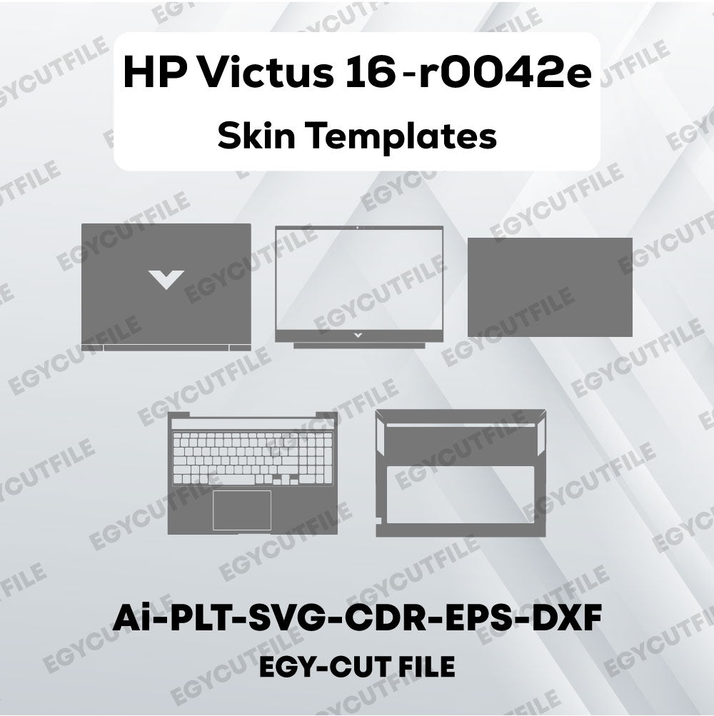 HP Victus 16-r0042e Vector Skin Cut Files