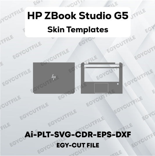 HP ZBook Studio G5 Vector Skin Cut Files