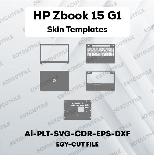 HP Zbook 15 G1 Vector Skin Cut Files