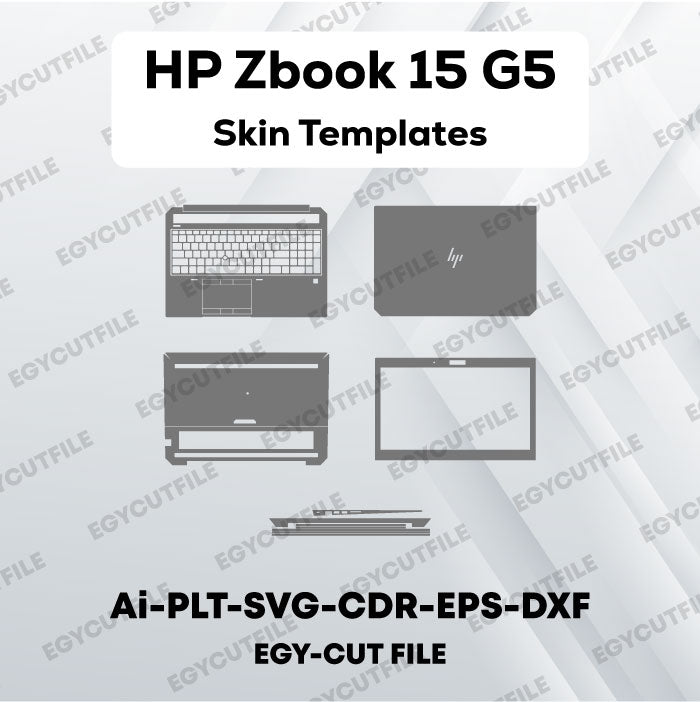 HP Zbook 15 G5 Vector Skin Cut Files