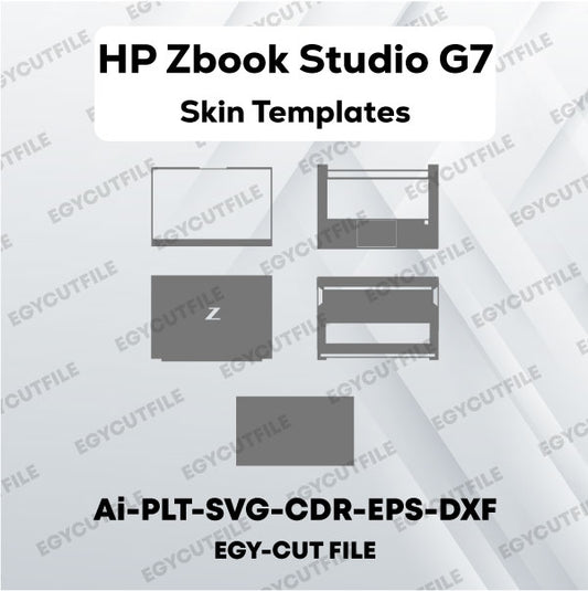 HP Zbook Studio G7 Vector Skin Cut Files