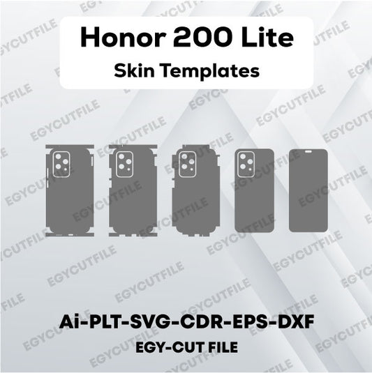 Honor 200 Lite Vector Skin Cut Files