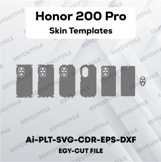 Honor 200 Pro Vector Skin Cut Files