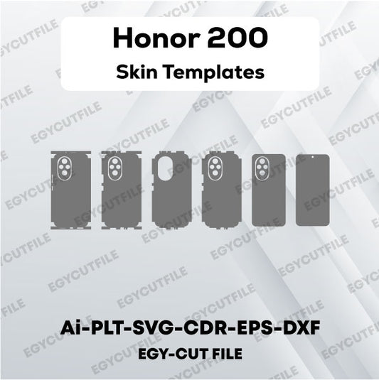 Honor 200 Vector Skin Cut Files