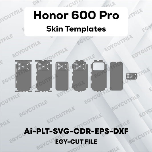 Honor 600 Pro Vector Skin Cut Files