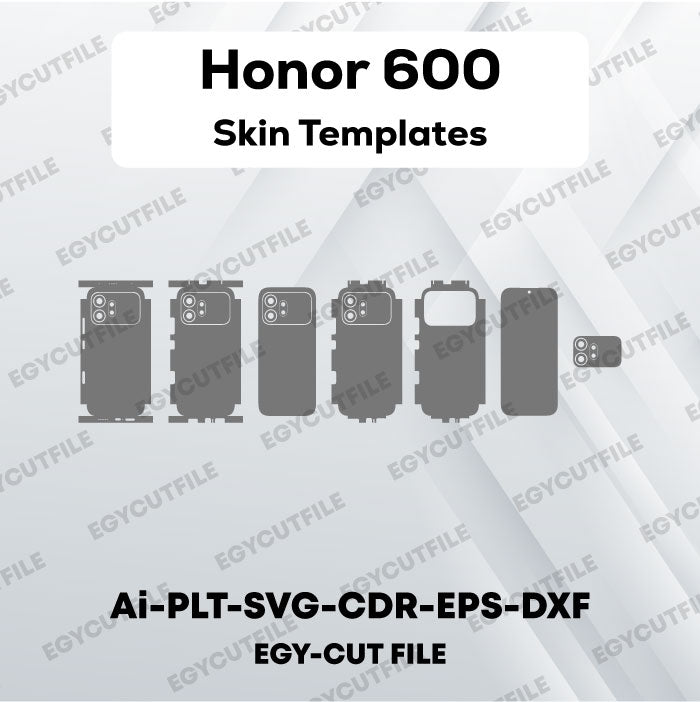 Honor 600 Vector Skin Cut Files