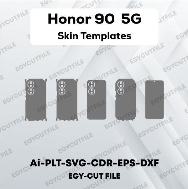 Honor 90 5G Vector Skin Cut Files