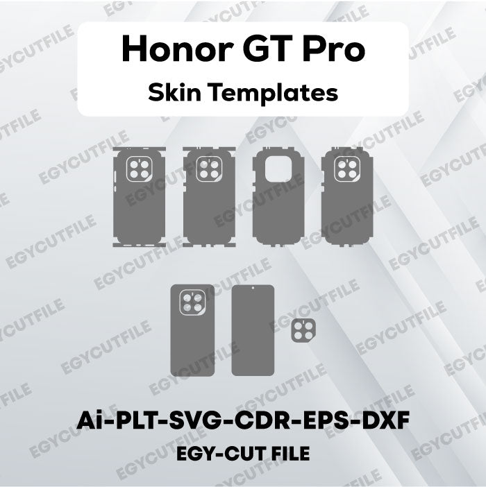 Honor GT Pro Vector Skin Cut Files