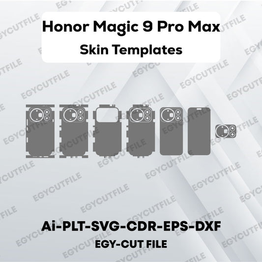 Honor Magic 9 Pro Max Vector Skin Cut Files