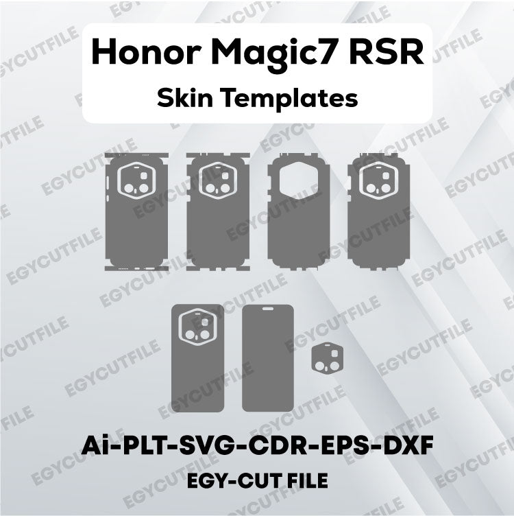 Honor Magic7 RSR Vector Skin Cut Files