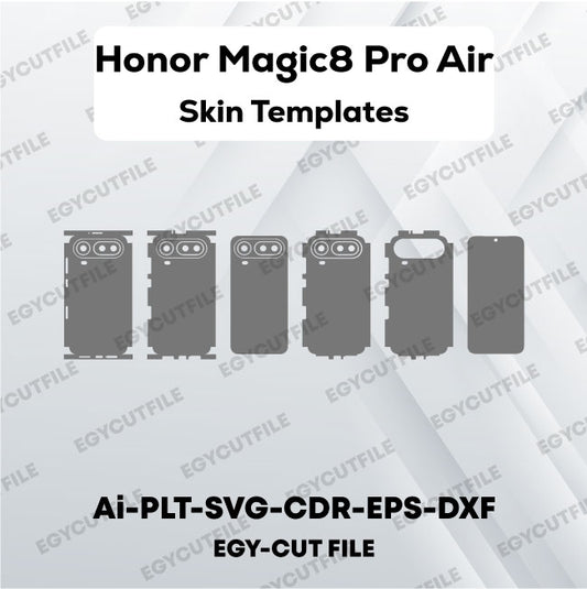 Honor Magic8 Pro Air Vector Skin Cut Files