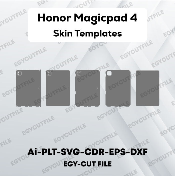 Honor Magicpad 4 Vector Skin Cut Files