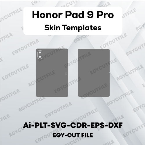 Honor Pad 9 Pro Vector Skin Cut Files