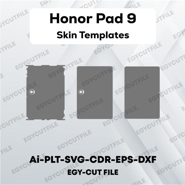 Honor Pad 9 Vector Skin Cut Files