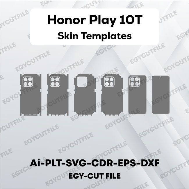Honor Play 10T 2025 Vector Skin Cut Files