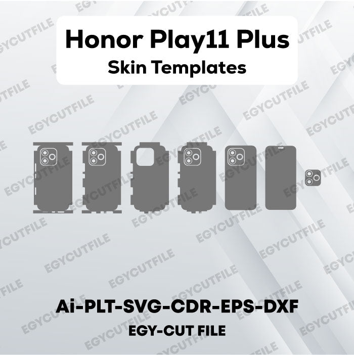 Honor Play11 Plus Vector Skin Cut Files