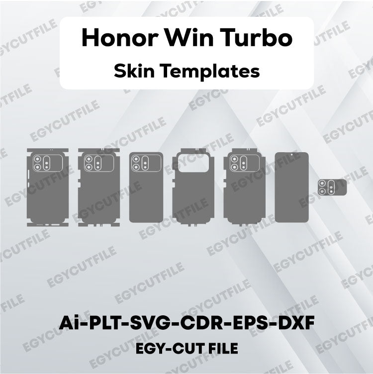 Honor Win Turbo Vector Skin Cut Files