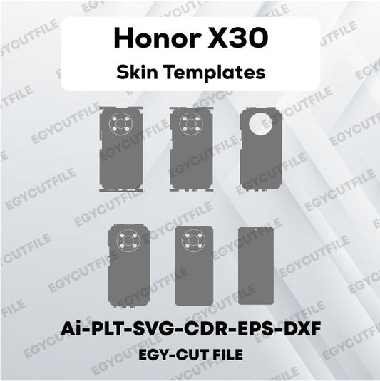 Honor X30 Vector Skin Cut Files