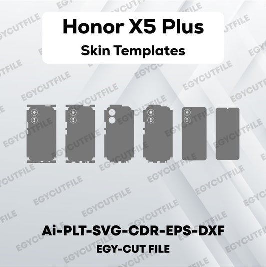 Honor X5 Plus Vector Skin Cut Files