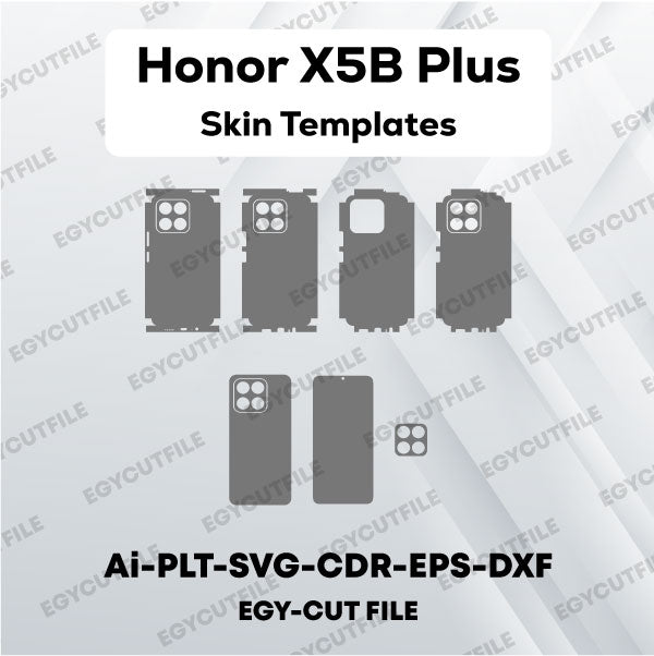 Honor X5B Plus Vector Skin Cut Files