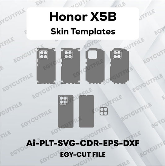 Honor X5B Vector Skin Cut Files