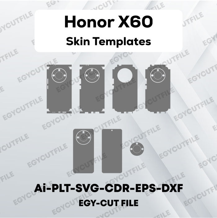 Honor X60 Vector Skin Cut Files