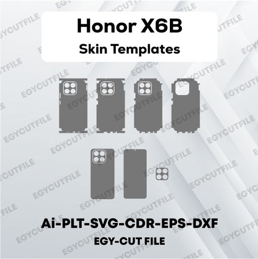 Honor X6B Vector Skin Cut Files