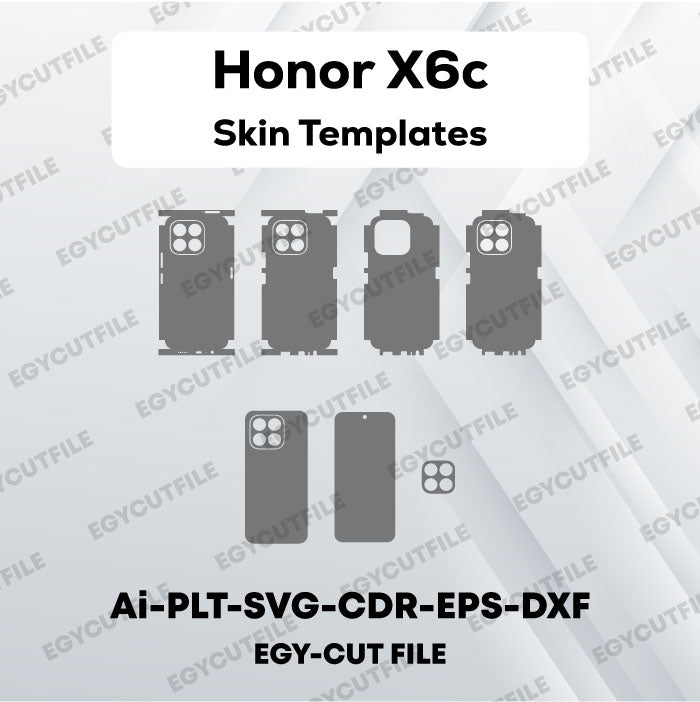 Honor X6c Vector Skin Cut Files