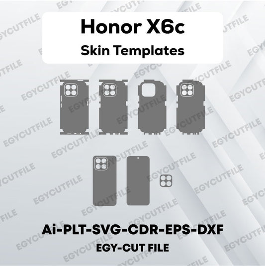 Honor X6c Vector Skin Cut Files