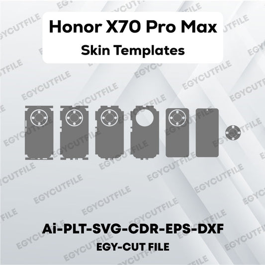 Honor X70 Pro Max Vector Skin Cut File