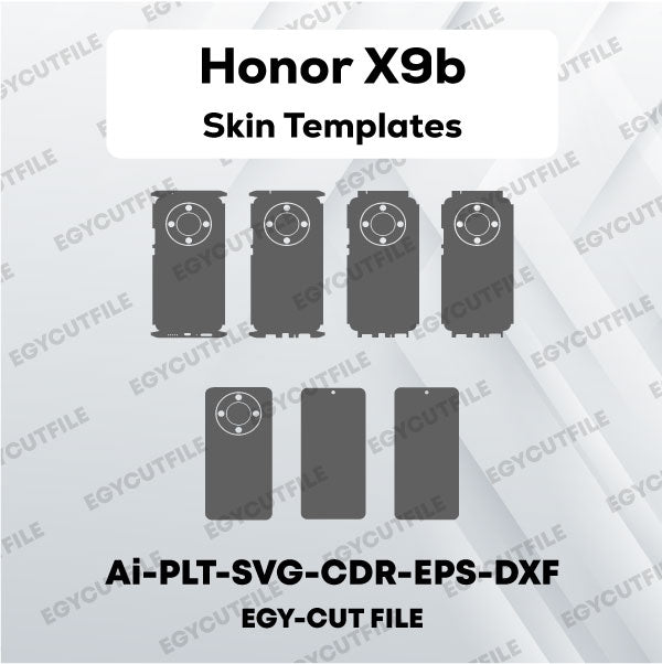 Honor X9b 5G Vector Skin Cut Files