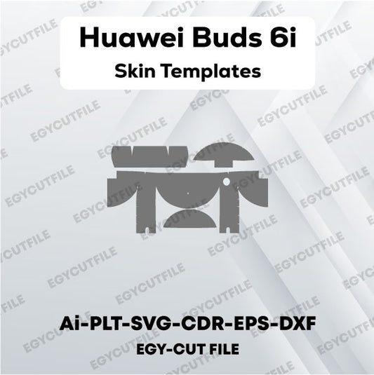 Huawei Buds 6I Vector Skin Cut Files