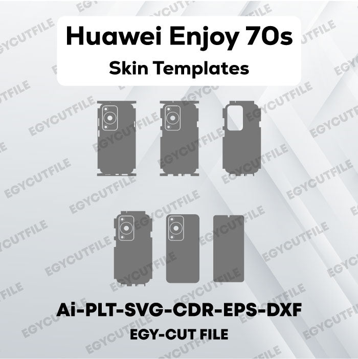 Huawei Enjoy 70s Vector Skin Cut Files