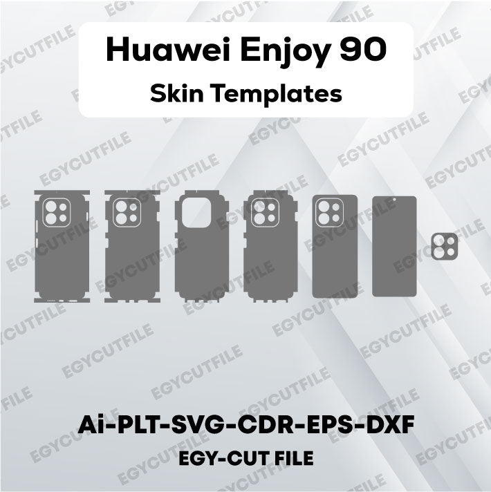 Huawei Enjoy 90 Vector Skin Cut Files
