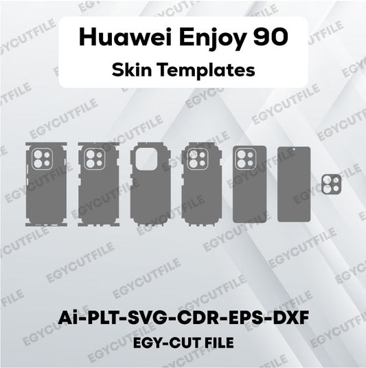 Huawei Enjoy 90 Vector Skin Cut Files