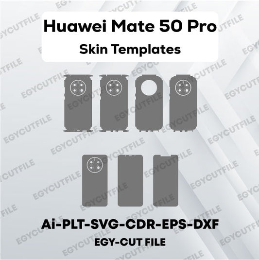 Huawei Mate 50 Pro Vector Skin Cut Files