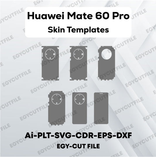 Huawei Mate 60 Pro Vector Skin Cut Files