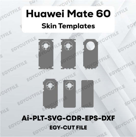 Huawei Mate 60 Vector Skin Cut Files