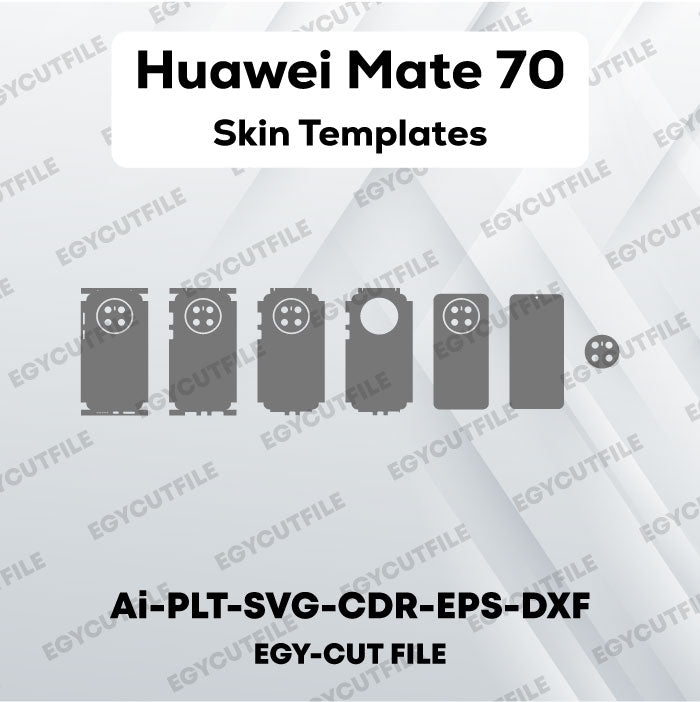 Huawei Mate 70 Vector Skin Cut Files