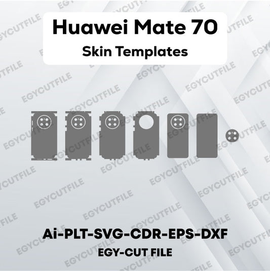 Huawei Mate 70 Vector Skin Cut Files