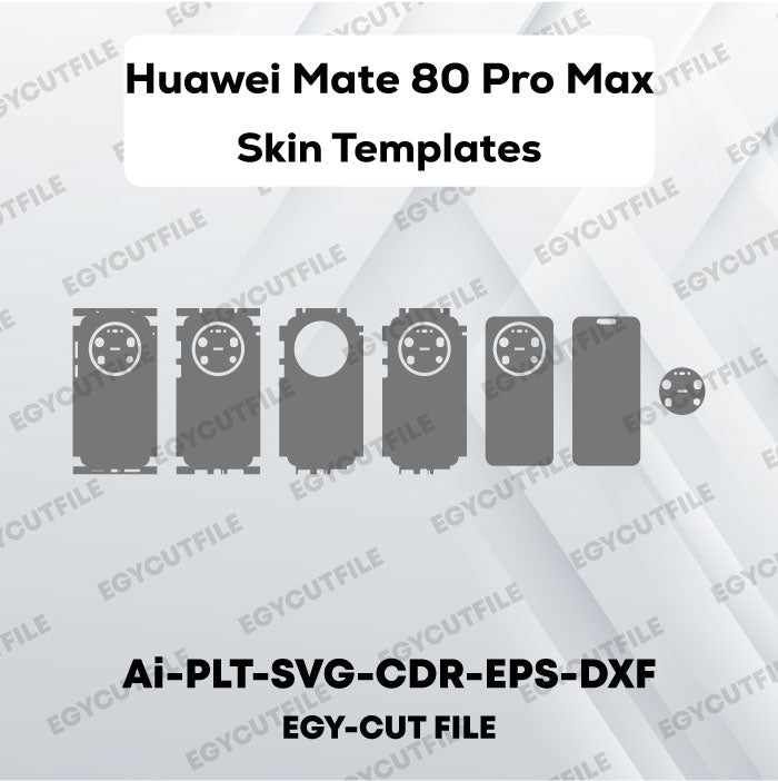 Huawei Mate 80 Pro Max Vector Skin Cut Files
