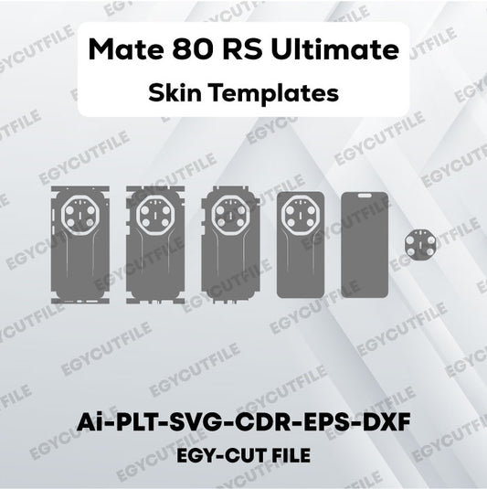 Huawei Mate 80 RS Ultimate Design Vector Skin Cut Files
